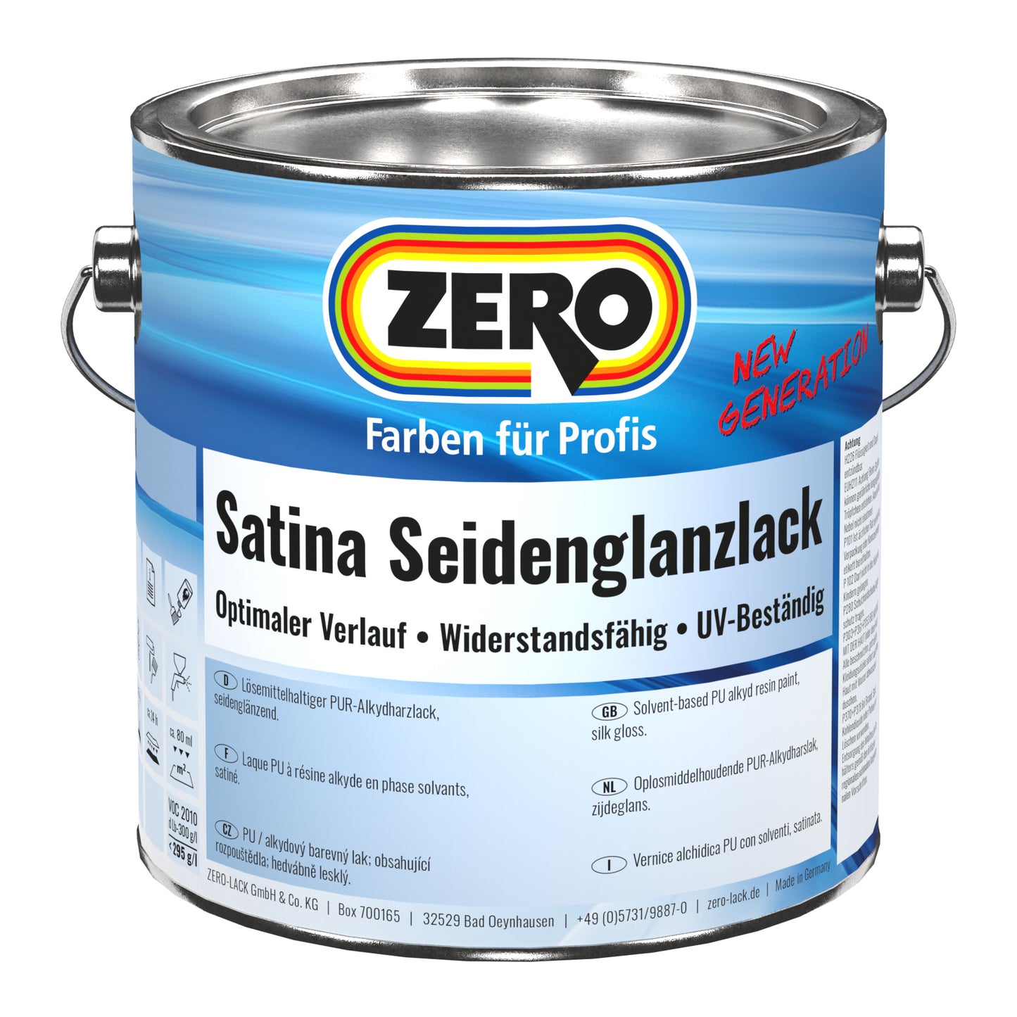 ZERO - Satina zijdeglansvernis